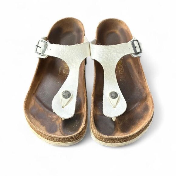 Birkenstock Womens Thong Strap Sandals SZ 7.5 - Picture 2 of 4